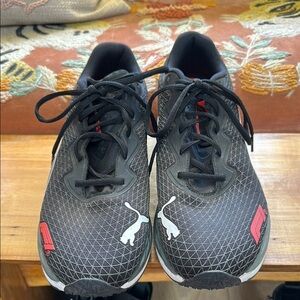 Puma Nitro Black‎ Running Sneakers, Size 12